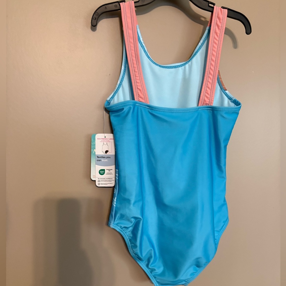 NWT Disney Moana 2 - Full Logo - 1 Piece Swimsuit Size 7/8 - Picture 3 of 7